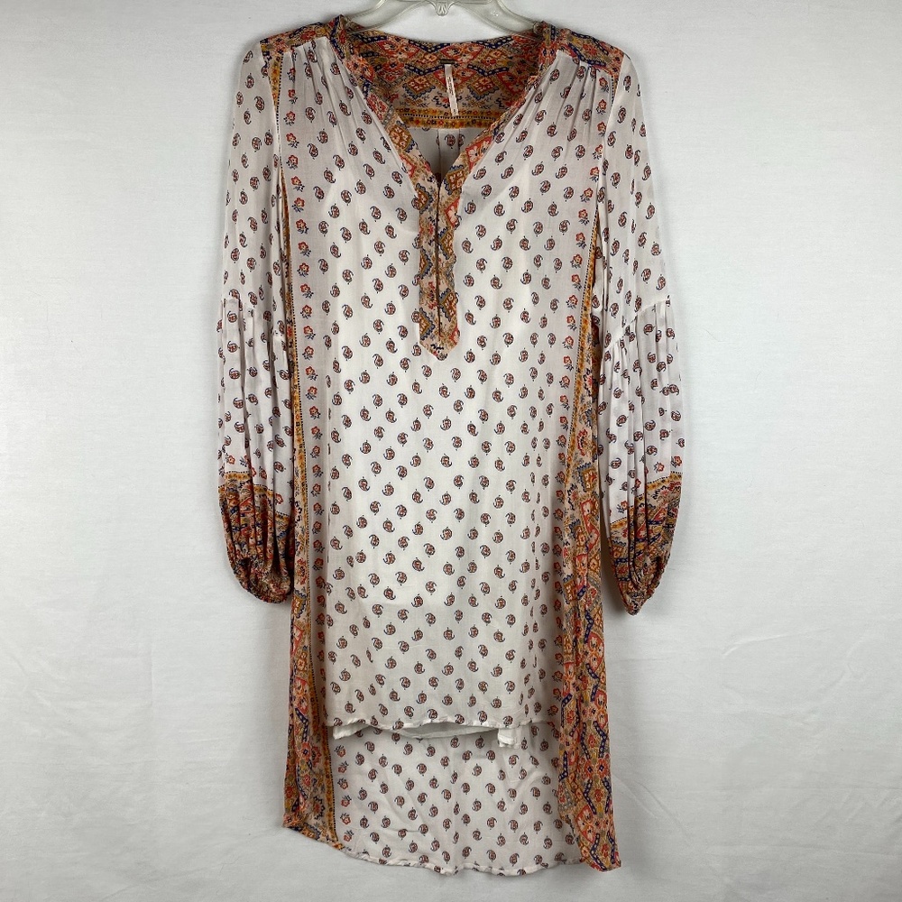 Free People Boho Balloon Sleeve Dress
